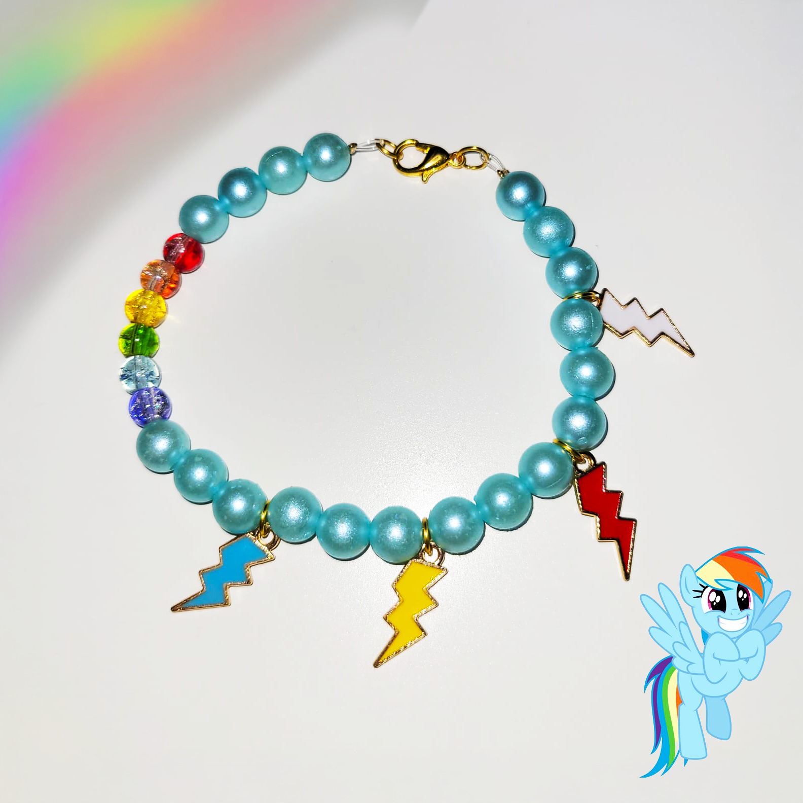 My little pony bracelet rainbow dash