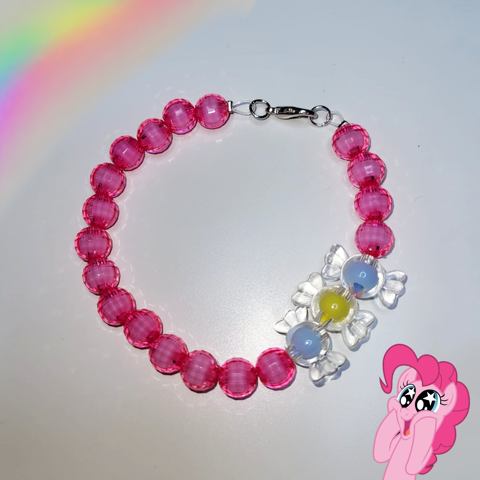 My little pony bracelet pinkie pie
